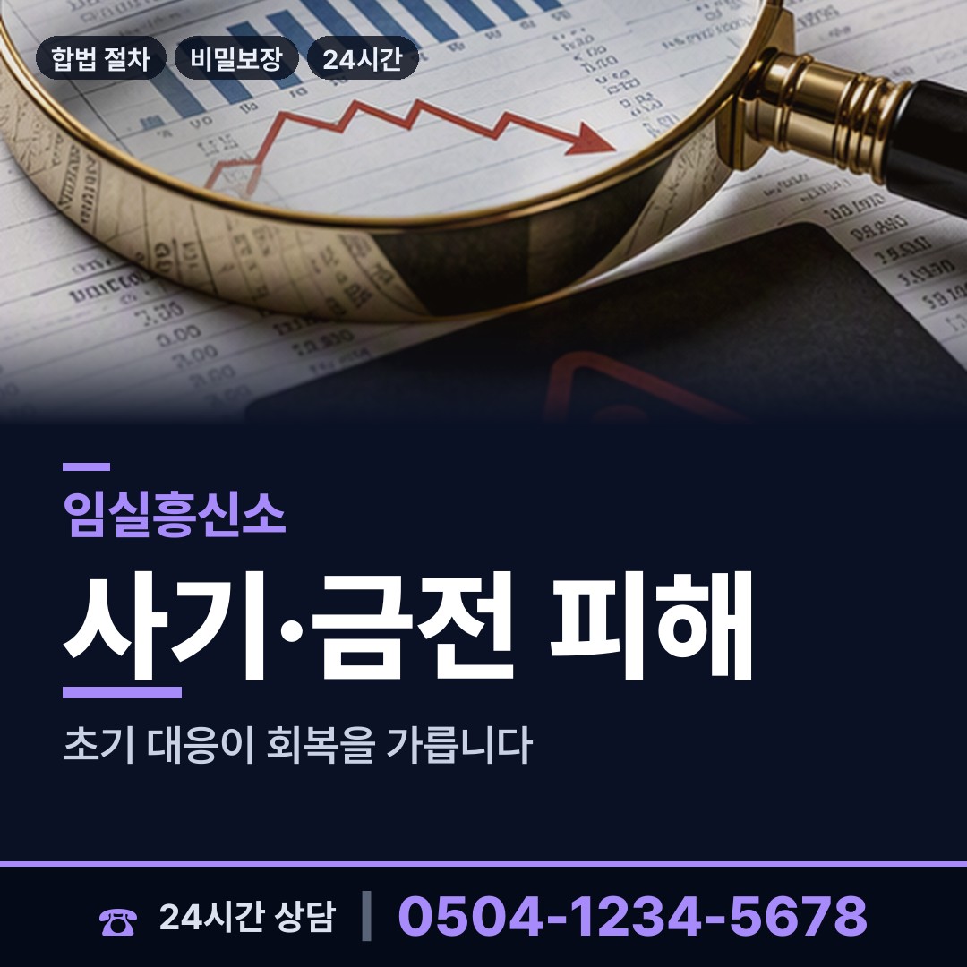 임실 성수면 투자사기조사 상담 안내